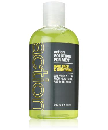 All Over Hair/Face/Body Wash Light Citrus 8 Fluid Ounce