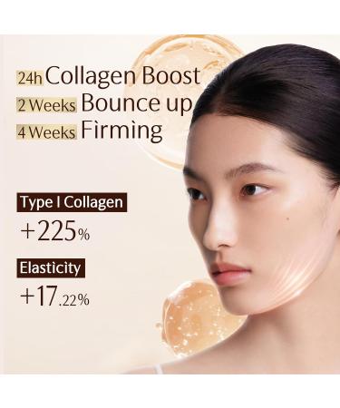 Collagen Face Cream with Ginseng Anti-Aging Peptides Face Moisturizer | Vitamin E Hyaluronic Acid Plant-Based Retinol Squalane Ceremide | for Firming Reducing Wrinkle(0.53 oz/15g) Rich Cream 0.53 Ounce (Pack of 1) - Buy Online on GoSupps.com