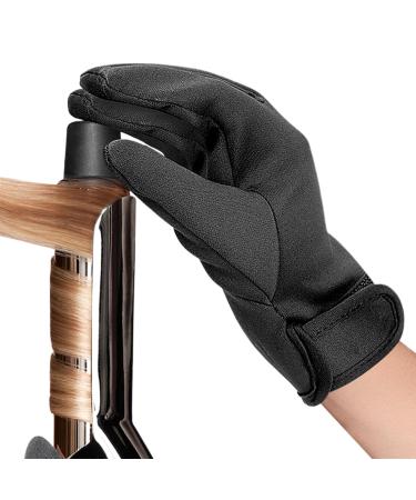 hairdressers hairstyling s Professional Heat Resistant Reusable Thick Nonslip Hair Styling Household Supplies Antiscald Hair Gloves Right - Buy Online on GoSupps.com