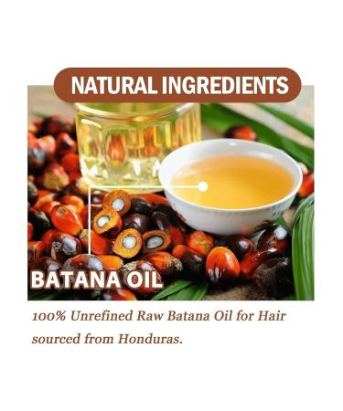 Batana Oil for Hair Growth - Organic Raw Hair Growth Oil | Boost Shine & Strength - Buy Online on GoSupps.com