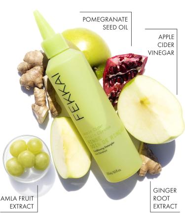 FEKKAI Apple Cider Detox RINSE - Deep Cleansing & Conditioning for Hair & Scalp - Conditioner - All Hair Types - 250ml Bottle - Buy Online on GoSupps.com