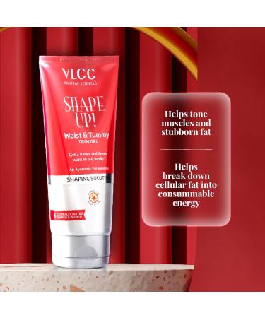 Buy VLCC Shape Up Waist & Tummy Trim Gel (200gm) - Enhance Your Shape Fast Shipping Worldwide - Buy Online on GoSupps.com