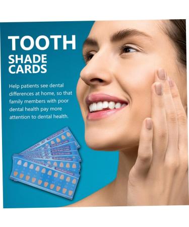 Shop Healeved 90 Tooth Colour Cards & Guides - Essential Oral Care Tools for Accurate Tooth Shade Matching - Buy Online on GoSupps.com