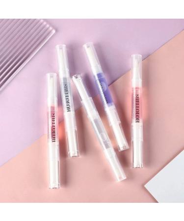 Shelloloh Cuticle Oil Set - Nourishing Dry Cuticles, 5 Flavor Revitalizer Pen with Soft Brush - 10pc Nail Care Kit - Buy Online on GoSupps.com