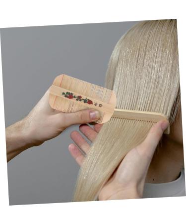 Yardenfun 2pi ces Peigne Dents Fines Double Face Bambou Naturel pour limination des Pellicules et Toilettage Pr cis des Cheveux - Buy Online on GoSupps.com