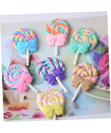 HOMSFOU 35pcs Charms Candy Gummy Charms Art Supplies Phone Case Accessories Resin Flatbacks Phone Case Patch Phone Case Ornament Lollipop Charms Phone Case with Charm Bow Tie Jewelry - Buy Online on GoSupps.com