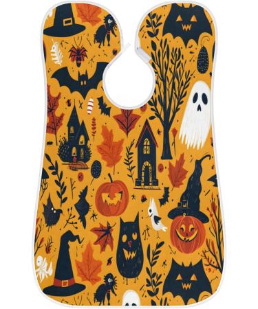 Bat Ghost Beard Bib Apron - Best Beard Hair Catcher for Men | Perfect Father's Day & Christmas Gift for Dad & Husband - Buy Online on GoSupps.com