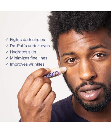 Men's Anti-Aging Disco Eye Stick - 10 mL | Reduce Puffiness & Dark Circles | Natural & Paraben Free - Buy Online on GoSupps.com