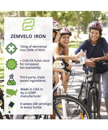 Liquid Ionic Iron Supplement for Iron Deficiency and Hormone Support | Energy Boost | Healthy Muscle Function - Buy Online on GoSupps.com