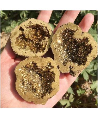 Natural Angel Agate Hole Specimen Contains Clean s Electro Plating Raw Stones and Minerals Home Goods - Buy Online on GoSupps.com