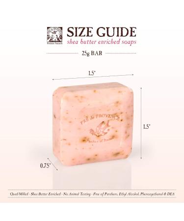 Pre De Provence Luxury Rose Guest Gift Soap Set - 0.9 oz (Pack of 5) - Buy Online on GoSupps.com
