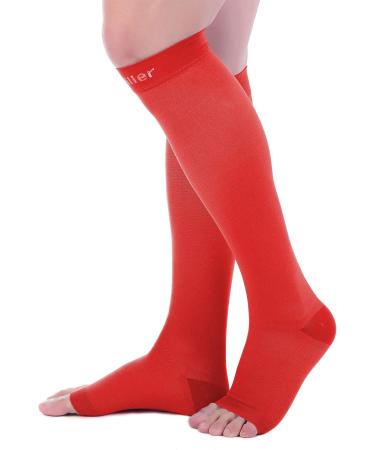 Doc Miller Open Toe Compression Socks 20-30mmHg Support | XX-Large - Buy Online on GoSupps.com