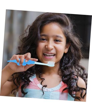 Mobestech 40 Pack Small Crocodile Cartoon Toothbrushes for Kids - Toddler Tooth Cleaning Brushes for Ages 2-4 - Buy Online on GoSupps.com