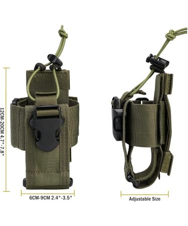 VIPERADE MOLLE Radio Holster - Universal Tactical Radio Pouch for Vest and Duty Belt - OD Green - Buy Online on GoSupps.com