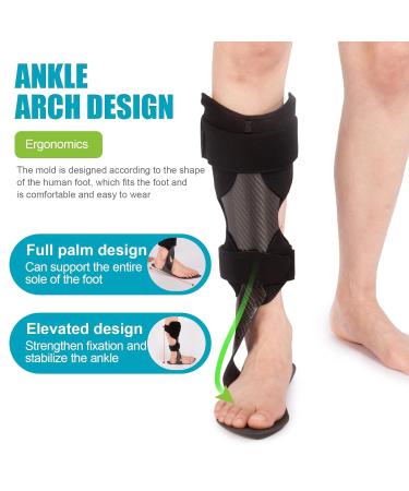 Buy Carbon Fiber AFO Brace Lightweight Ankle Foot Orthosis for Drop Foot Stroke & Hemiplegia | International Shipping - Buy Online on GoSupps.com