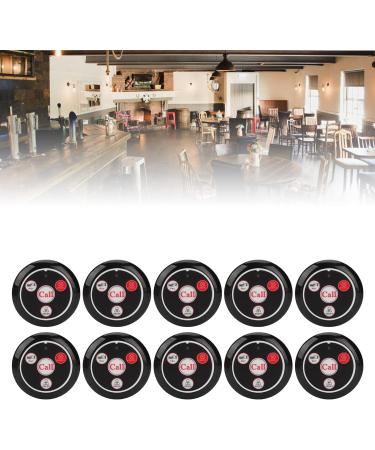 10 Partly Wireless Pager Call Buttons - 200m Range for Seniors & Caregivers | Emergency Home & Commercial Use - Buy Online on GoSupps.com