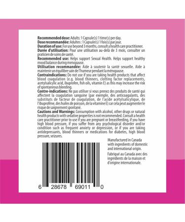 Sexual Support For Women (100 mg Shatavari) Halal Gelatin Free Capsules (1) - Buy Online on GoSupps.com