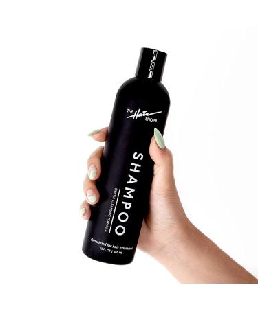 Buy Hair Shop Hair Extension Shampoo - Gentle & Paraben-Free Color-Safe Cleanser with Chamomile & Biotin - Vegan Formula for All Hair Types - Buy Online on GoSupps.com