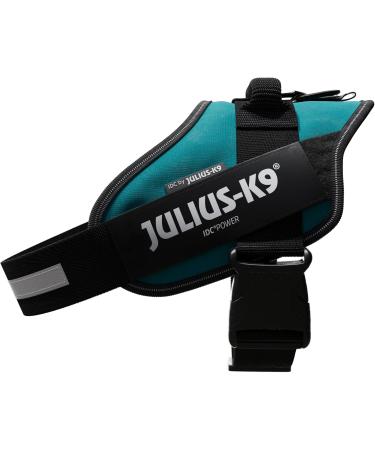 Buy IDC Powerharness L/1 - Petrol Green | Premium Pet Harness for Ultimate Comfort | International Shipping Available - Buy Online on GoSupps.com