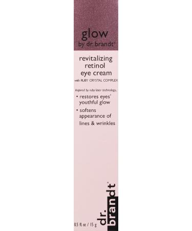Dr. Brandt Glow Invigorating Retinol Eye Cream 0.5 oz. with Ruby Crystal Complex - Buy Online on GoSupps.com