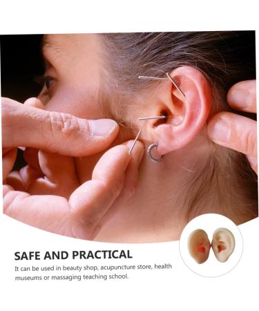 Operitacx Silicone Ear Model - Educational Ear Acupoint Learning Tool - Buy Online on GoSupps.com