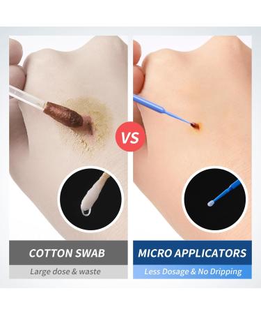 400 PCS Disposable Micro Applicator Brush for Eyelash Extensions & Makeup - Annhua Latisse Application Pink Swabs - Buy Online on GoSupps.com