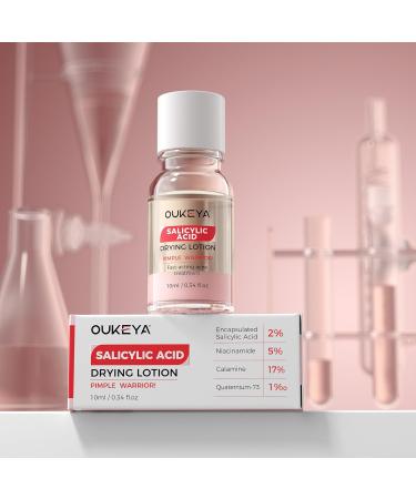 OUKEYA 2 x 10ml Soothing & Mattifying Facial Lotion with Mineral Complex and Niacinamide For Impure Skin and Visible Pores - Buy Online on GoSupps.com