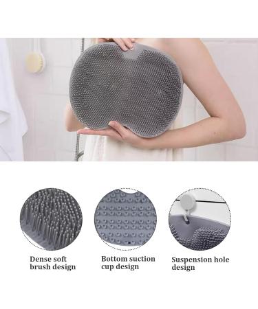 Foot Scrubber for Shower Shower Foot Rest with Suction Cups Foot Bath Washable Hanging Foot Brush for Cleans Exfoliates Massages - Buy Online on GoSupps.com