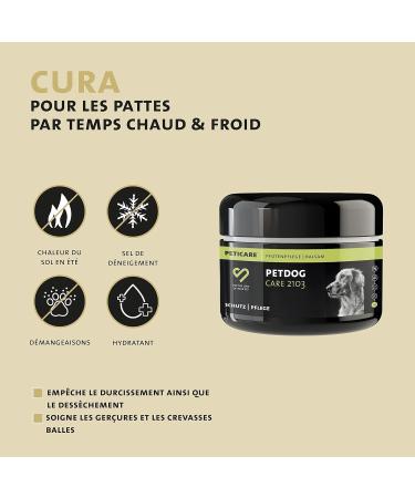 Peticare Dog Paw Balm - Protective Care in Case of Inflammation Protects Chapped or Fragile Pads Prevents Hardening Protection Against Salt in Winter Cream Ointment - petDog Care 2103 - Buy Online on GoSupps.com