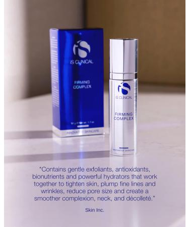 iS CLINICAL Firming Complex - Tighten & Firm Skin on Face Neck & D collet | Anti-Aging Solution for Fine Lines & Wrinkles - Shop Internationally - Buy Online on GoSupps.com