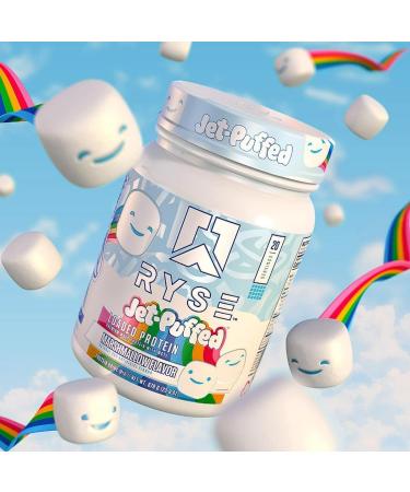 RYSE Core Series Loaded Protein - 25g Whey Protein | Build, Recover, Strength | Prebiotic Fiber, MCTs | Low Carbs & Sugar | 27 Servings - Marshmallow Flavor - Buy Online on GoSupps.com