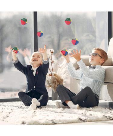 Surplex 15-Piece Mini Juggling Balls Set - Durable Multi-Colored Juggling Balls for Beginners Soft Interactive Toy for Kids & Adults - International Shipping Available - Buy Online on GoSupps.com