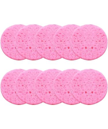 Facial Sponges for Cleansing Face Sponge Wooden Cellulose Cotton Sponge | Cosmetic Spa Sponges Makeup Remover Cellulose Cleaning Pads for Daily Facial Cleansing - Buy Online on GoSupps.com