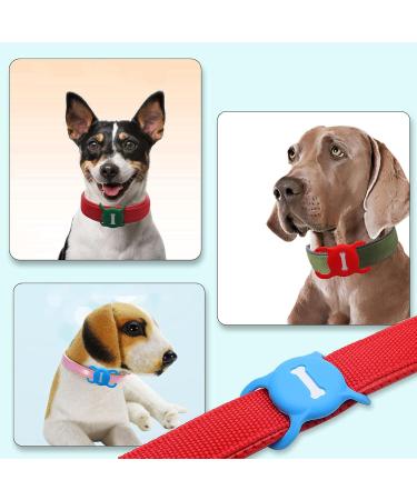 AuKVite Silicone Protective Cover for AirTag - Compatible with Dog & Cat Neck Accessories - Black | Protect Your GPS Finder - Buy Online on GoSupps.com