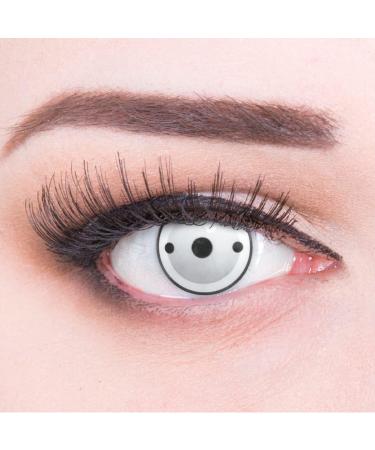 Buy Colored Contact Lenses - 'Rui' Demon Slayer Anime Highly Opaque for Cosplay & Halloween - Free Lens Case - 2 Pieces (1 Pack) - Buy Online on GoSupps.com