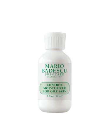 Mario Badescu Control Face Moisturizer for Women and Men with Matte Finish  Ideal Facial Moisturizer for Oily or Sensitive Skin  Lightweight and Non-Greasy Moisturizer Face Cream  2 Fl Oz