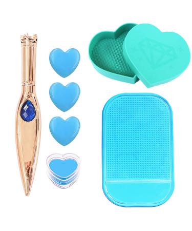 Washranp Nagel Strass Picker puncture tool Pointing pen ergonomic design plastic portable exquisite diamond painting pen for home dotting pen Eyecatcher for