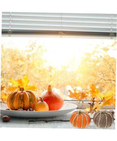 Alipis 8pcs Mini Pumpkin Artificial Fake Pumpkins Fall Pumpkin Models Artificial Fruit Props Fall Autumn Pumpkins Simulated Pumpkin Model Realistic Fake Pumpkins Vegetable Foam Halloween - Buy Online on GoSupps.com