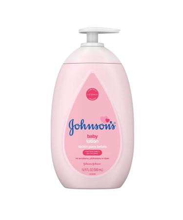 Johnson's Moisturizing Baby Lotion with Coconut Oil Hypoallergenic  16.9 Fluid Ounce  (JNJ17560)