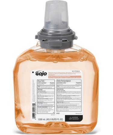 GOJO Premium Foam Antibacterial Handwash Fresh Fruit Scent TFX Starter Kit - 1-1200 mL Refill + Touch-Free Dispenser - Buy Online on GoSupps.com