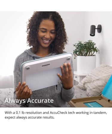 AccuCheck Digital Body Weight Scale with Patent Pending Technology in Ash Grey - Buy Online on GoSupps.com