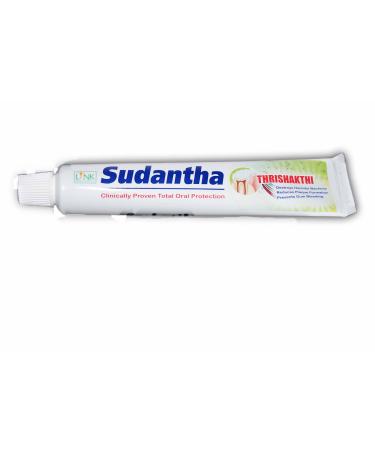 Sudantha Herb Toothpaste 80g - Ayurvedic Dental Care for Whole Family - Shipped from Germany