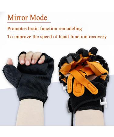 Hemiplegia Stroke Rehabilitation Robot Gloves | Arthritis Hand Aid | Finger Splint for Long-term Relief - Medium Left Hand - Buy Online on GoSupps.com