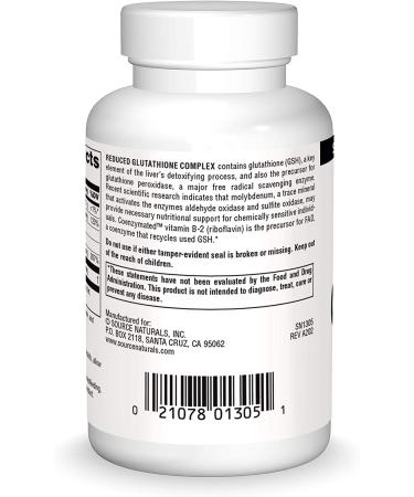 Source Naturals Reduced Glutathione Complex 50 mg - Orange Flavor Lozenges - 100 Count - Buy Online on GoSupps.com