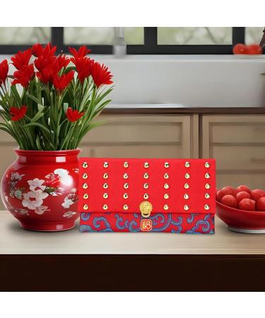 harayaa Chinese Lunar Year Red Envelope Hongbao 2024 Dragon New Year Gifts Red Packets Red Pockets for Birthday Spring Festival Rich Blue - Buy Online on GoSupps.com