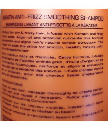 Buy Keratin Anti-Frizz Smoothing Shampoo - Best International Shipping | Smooth Hair & Reduce Frizz - Buy Online on GoSupps.com