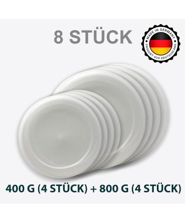 XILMARK (4 + 4) Can Covers Pet Can Lids 800 & 400 Grs Can Lids for Tins Plastic Lids for Tin Cans Can Tops Covers Can Cover Dog Food Cat Food Can Lids Pet Food Can Lids Reusable Can lids - Buy Online on GoSupps.com