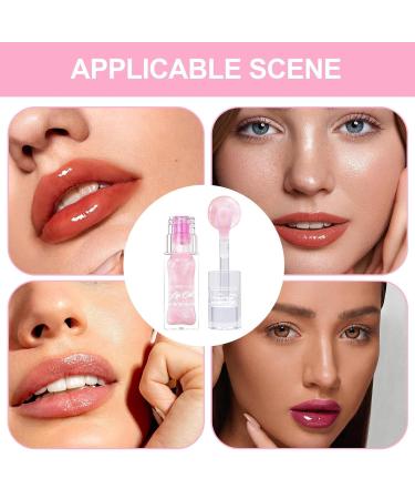 Magic Colour Changing Lip Oil | 2024 Hydrating Glitter Lip Gloss | Long Lasting Non-Sticky Lip Stain - 6.5ml - Buy Online on GoSupps.com