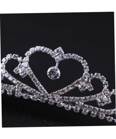 FRCOLOR Girl Combs for Prom Mini Rhinestone Hair Comb Headpiece Kids Comb Girl with Combs Kids Tiara Comb for Girls Headdress Child Crown - Buy Online on GoSupps.com