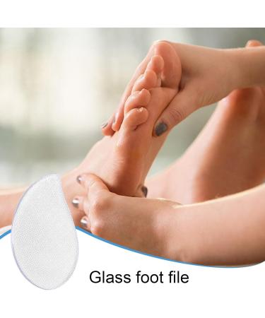 Buerfu Heel Scrubber Clear Foot File - Clear in-Shower Foot Scrubber Callus Remover Pedicure Foot File for Smoothing Feet Dead Skin Big Magatama - Buy Online on GoSupps.com